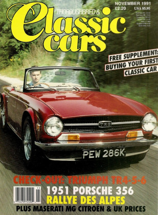 THOROUGHBRED & CLASSIC CARS 1991 NOV - 365, TR4/5/6